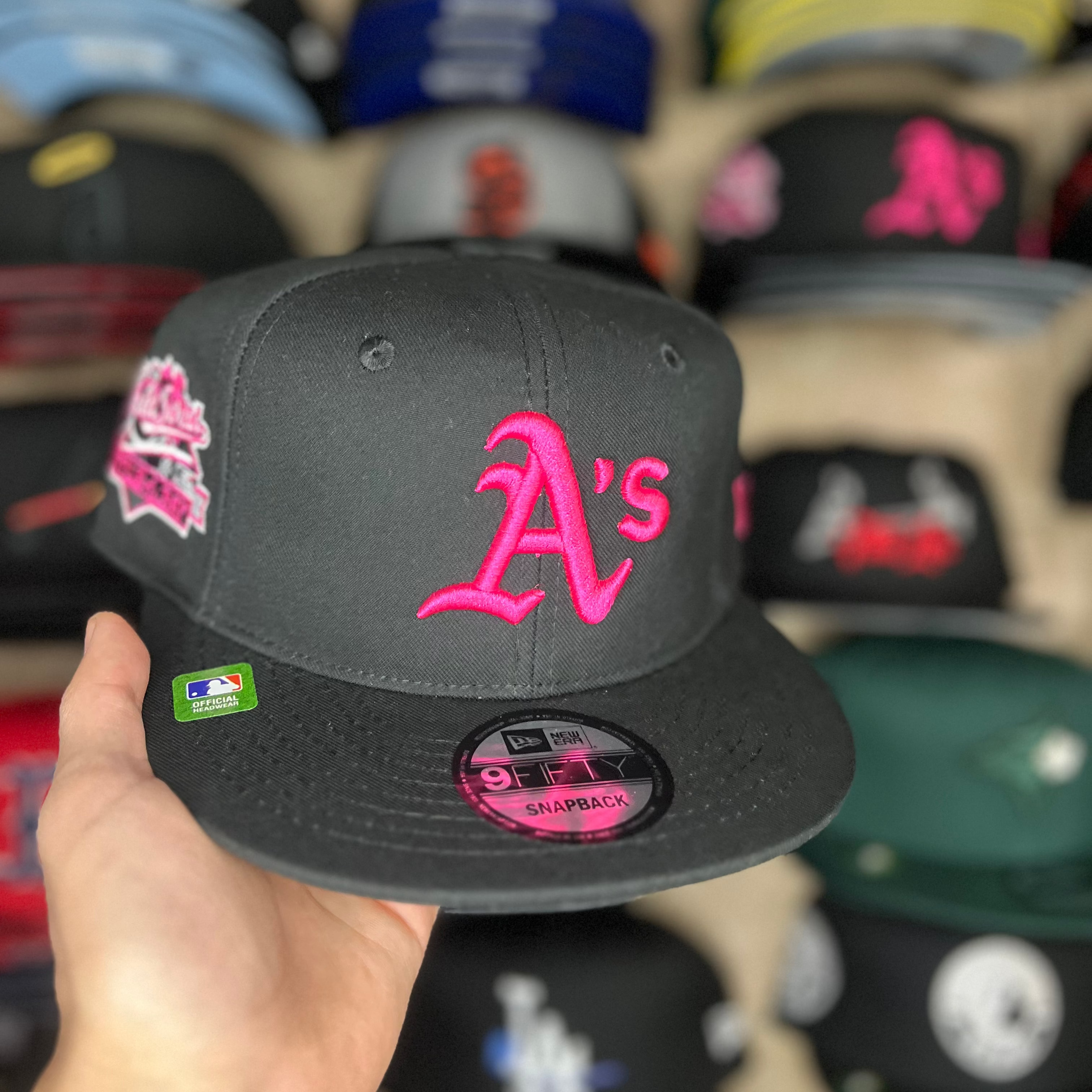 Oakland Athletic´s Black Pink
